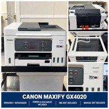 Canon MAXIFY GX4020 Wireless All-in-One MegaTank Printer Unused  (NO INK ) picture