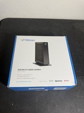 Hitron CODA56 DOCSIS 3.1 Cable Modem 2.5Gbps Xfinity Open Box NIB Black picture
