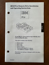 IBM PCjr Diskette Drive Installation and Operating Instructions picture