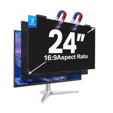 2Pack Magnetic 24 Inch Privacy Screen for Computer Monitor 16:9 Aspect Ratio,... picture