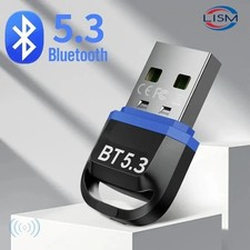 USB Bluetooth 5.0 Wireless Stereo Audio Music Adapter Dongle Receiver For TV PC picture