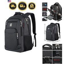 Laptop Backpack,Business Travel Anti Theft Slim Durable Laptops Backpack,Wate... picture