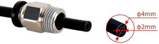 10PCS PC4-M10 Bowden Tube Coupler Male Straight PTFE Tube Push Pneumatic Conn... picture