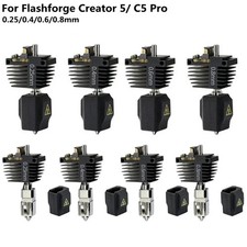 For Flashforge Creator 5 / C5 Pro 4PCS Hotend Kit Assembly Hardened Steel Nozzle picture