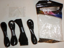 CableMod Basic Cable Extension Kit - 6+6 Pin Series - Black/Orange 630158276745 picture