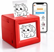 AI Smart Voice Sticker Printer, Inkless Thermal Sticker Printer picture