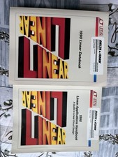 Vintage 1990 Linear Technology Databook & Applications Handbook Circuit Manuals picture