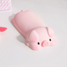 Cute Character Memory Foam Wrist Rest Mouse Pad Ergonomic Hand Support Pig Pink picture
