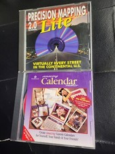 LOT OF 2: Precision Mapping 2.0 Lite +AMAZING CALENDAR MAKER Windows PC picture