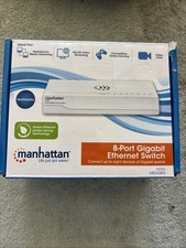 Manhattan 560702 8-Port Gigabit Ethernet Switch New Open Box picture