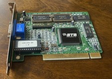 Vintage STB VGA PCI HORIZON Video Card 1X0-0338-607 64 1.0 Retro Untested A3 picture