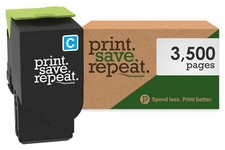 Print.Save.Repeat. Lexmark C241XC0 Cyan Toner Cartridge C2425 MC2425 [3.5K] picture