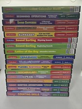 LAKESHORE Interactive Games DVD CD-ROM Grade K-2 Math Language Science Lot of 17 picture