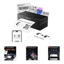 Thermal Shipping Label Printer 4x6 Bluetooth Shipping Printer Small Business picture