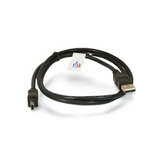 3ft USB Type A to Mini B 5 Pin Cable - Black picture