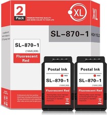 SL-870-1 XXL Red Ink Cartridge High Yield Combo Pack (2-Pack) Compatible Pitney picture