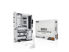 ASUS B850 MAX GAMING WIFI W - AMD AM5 ATX Motherboard, White PCB, DDR5, PCIe 5.0 picture