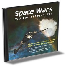 Space Wars Digital Effects Kit - 3D Models, Sound FX, Textures, Pyro Effects NEW picture
