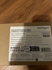 USB-C Multi-monitor Multiport Adapter, 2x HDMI/2x DP-3x USB-A/GbE/100W PD picture