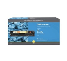 Office Depot Reman Toner Cartridge Replaces HP 131, Yellow picture