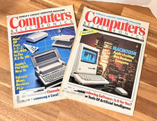 Lot of 2 Computers & Electronics Magazines 1984 Apple Macintosh Vintage picture
