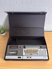 Sharp PC-1500A + CE-150 Vintage Computer + Orig.  Case/Pouch | Very Good picture