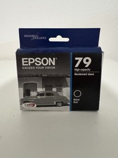 EPSON Claria Ink Cartridge Printer Inkjet BLACK High Capacity 79 03/2023 picture