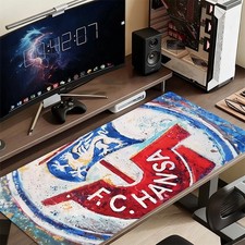 Oil Painting Logo Pattern Mouse Pad | Office Laptop, Game Large Mouse Pad, Bir picture