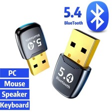 Compact Bluetooth 5.4 USB Adapter – Wireless for PC Speakers Mouse Keyboard picture