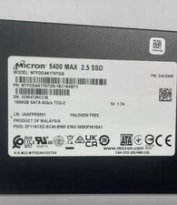 New Micron 5400 MAX 1.6TB SATA 6Gbps 2.5