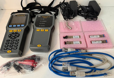 IDEAL SignalTEK FO Fiber Optic & Copper Network Qualification Tester Kit w/ Remo picture