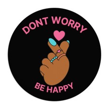 Don't Worry, Be Happy Mouse Pad  picture