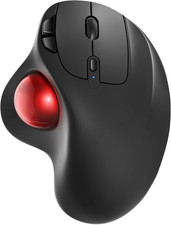 M501 Wireless Trackball Mouse Ergonomic Thumb Control,4 DPI Levels picture