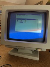 IBM PS/1 CONSULTANT 2155 g54 COMPUTER (Windows 3.1) & ORIGINAL PS/1 MONITOR picture