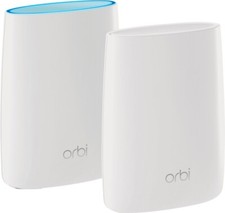 Netgear Orbi AC3000 Trri-Band Wireless Router - White, Pack of 2 (RBK50-100NAS) picture