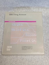 Vintage 1984 ~ IBM Filing Assistant 5.25