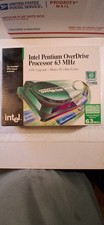 Pentium OverDrive 63 (PODP5V63) processor was released on February 3, 1995   NIB picture