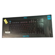Logitech G Pro Mechanical Gaming Keyboard TKL GX Blue Clicky RGB New Open Box picture