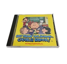 Get Ready For School Charlie Brown PC MAC CD Learn Spelling Reading Game Snoopy picture
