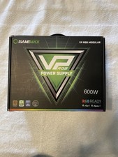 GAMEMAX VP-RGB 600W Power Supply New In Box picture
