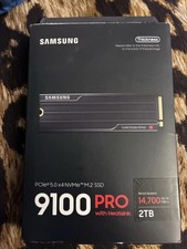 New SAMSUNG SSD 9100 PRO with Heatsink 2TB PCIe 5.0x4 M.2 2280 MZ-VAP2T0CW picture