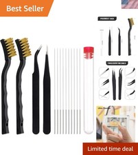 Effortless 3D Printer Maintenance Kit - 10 Cleaning Needles, Tweezers, Brushes picture