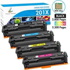 4PK Toner For HP 201X CF400X CF400A Color LaserJet Pro MFP M277dw M277 M252dw picture