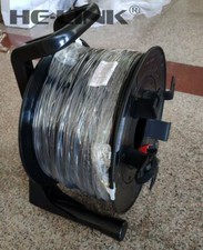 300M ST-ST Outdoor Armored Singlemode 12 Strands with Fiber Tactical Cable Reel picture