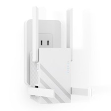 2025 1.2Gbps WiFi Extender Signal Booster, Up to 12880 sq. ft,Dual Band 5/2.4GHz picture