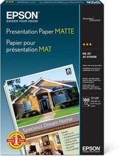 Epson S041069L Matte Presentation Paper 13x19 100 Sheets  picture