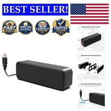 High-Quality USB Laptop Speaker with Enhanced Bass & Lightweight Design picture