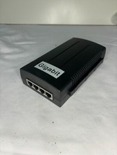 2-Port Gigabit PoE Injector/Midspan w/ Integral Power Supply, 48VDC @ 33.5W picture