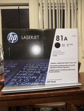 HP 81A Black Original LaserJet Toner Cartridge CF281A Sealed NEW picture