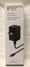NEW OEM Microsoft LLR-00001 18w Surface Duo USB-C Power Supply AC Adapter BLACK picture